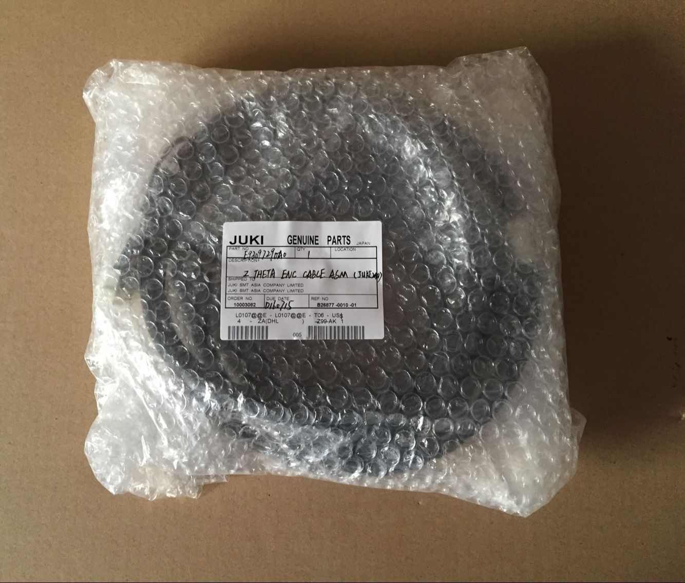 Juki2010 SMT machine Z THETA 3,4 ENC CABLE ASM